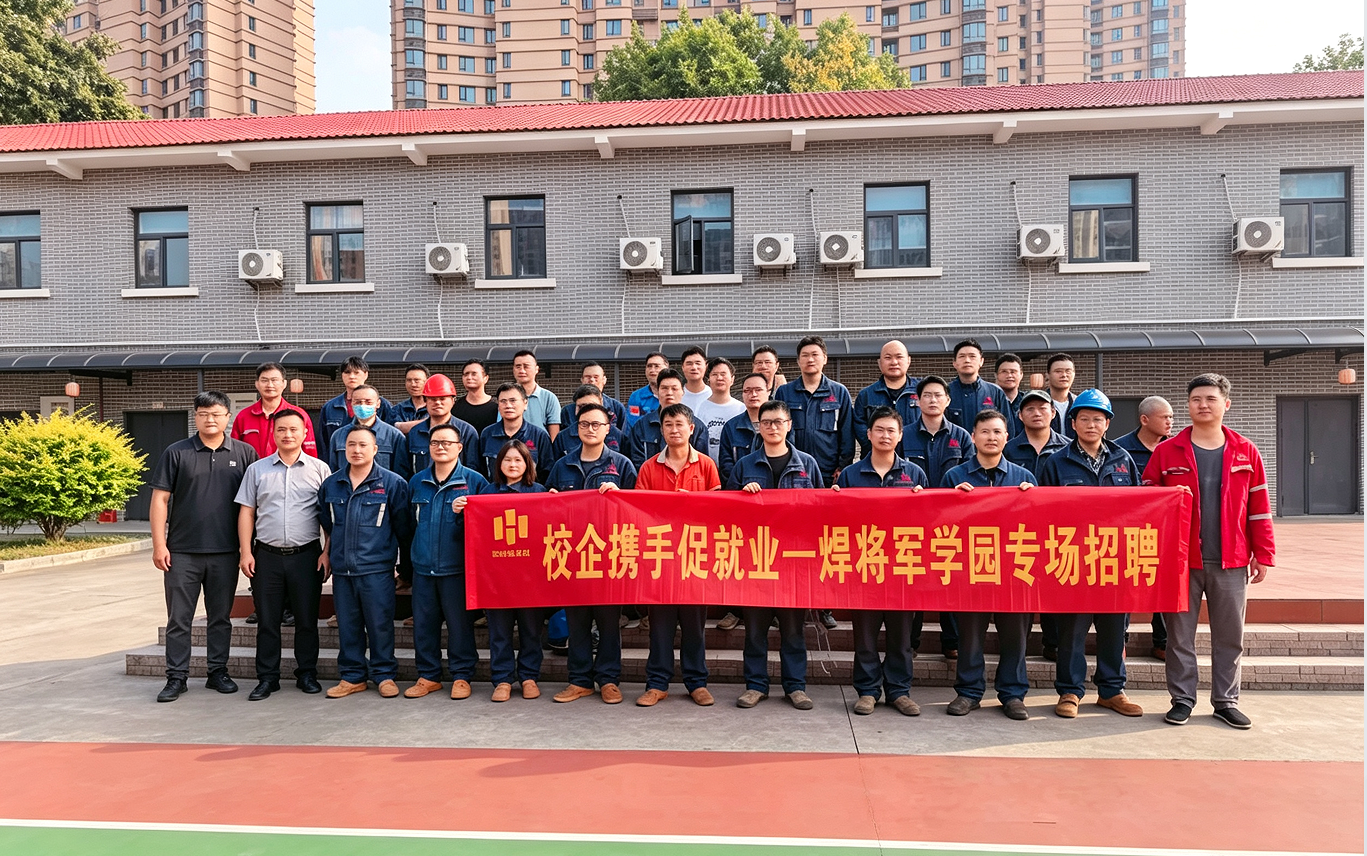 焊将军学园携手江西一舟举办专场招聘会，28名学员顺利过关！
